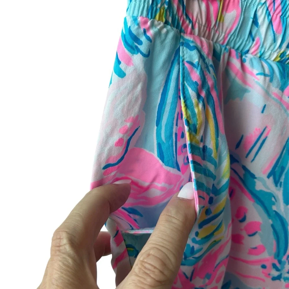 Lilly Pulitzer Pink and Blue Shorts - Picture 4 of 9